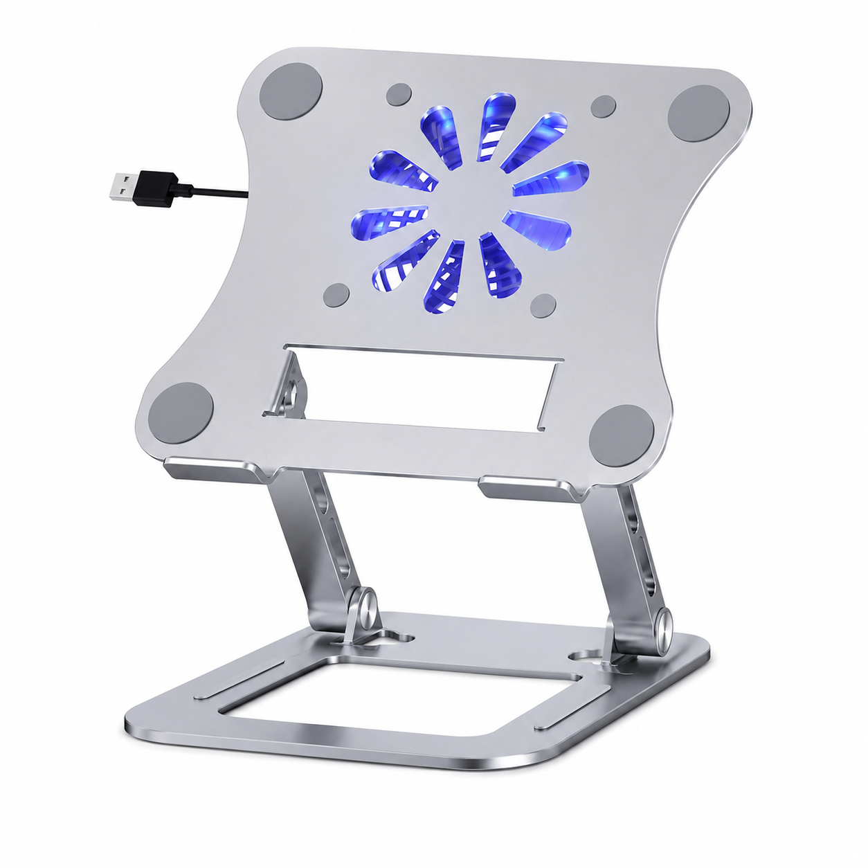 Laptop Stand V5.1 Adjustable Aluminum Stand with Cooling Fan