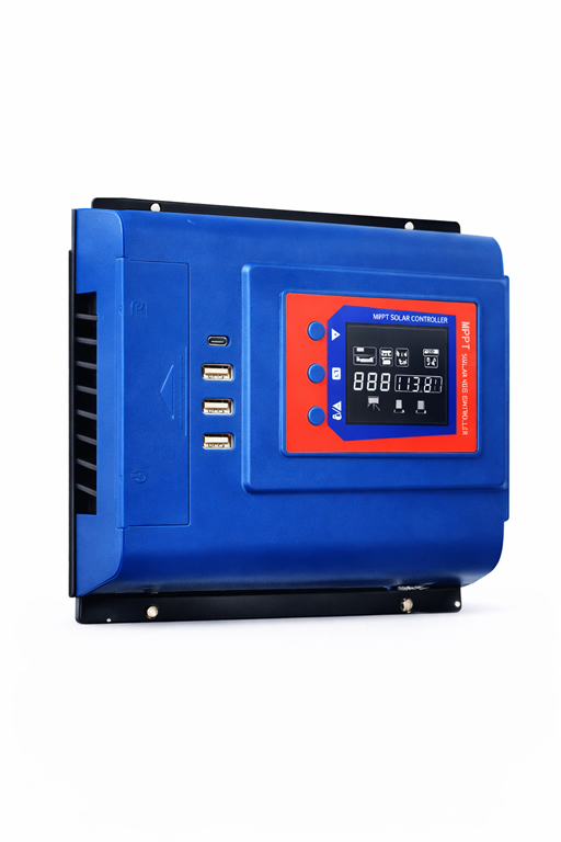 MPPT Solar Charge Controller (High Efficiency, 12V/24V Auto, 150V Max PV Input)