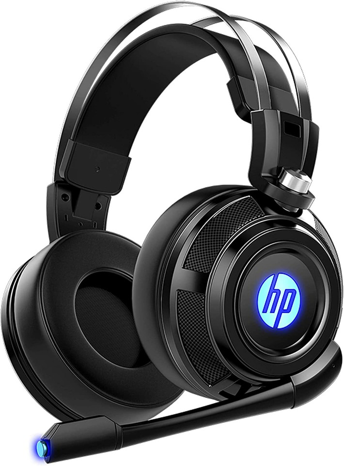 Hp H100 Gaming Headphones Backlight Wired Gaming Headset